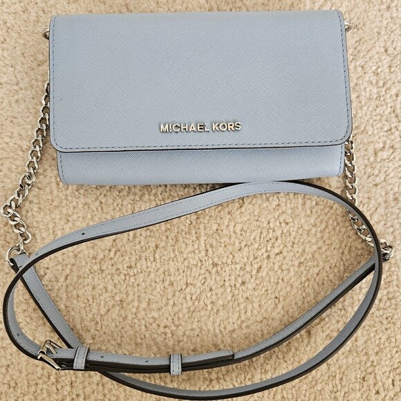 Michael Kors Handbags - Michael Kors Jet Set  Crossbody Wallet - NWOT